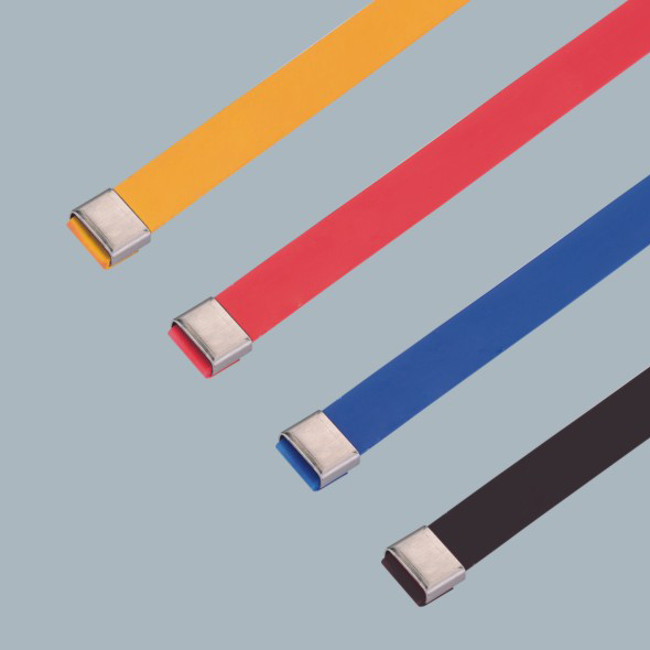 O型锁紧式包塑扎带